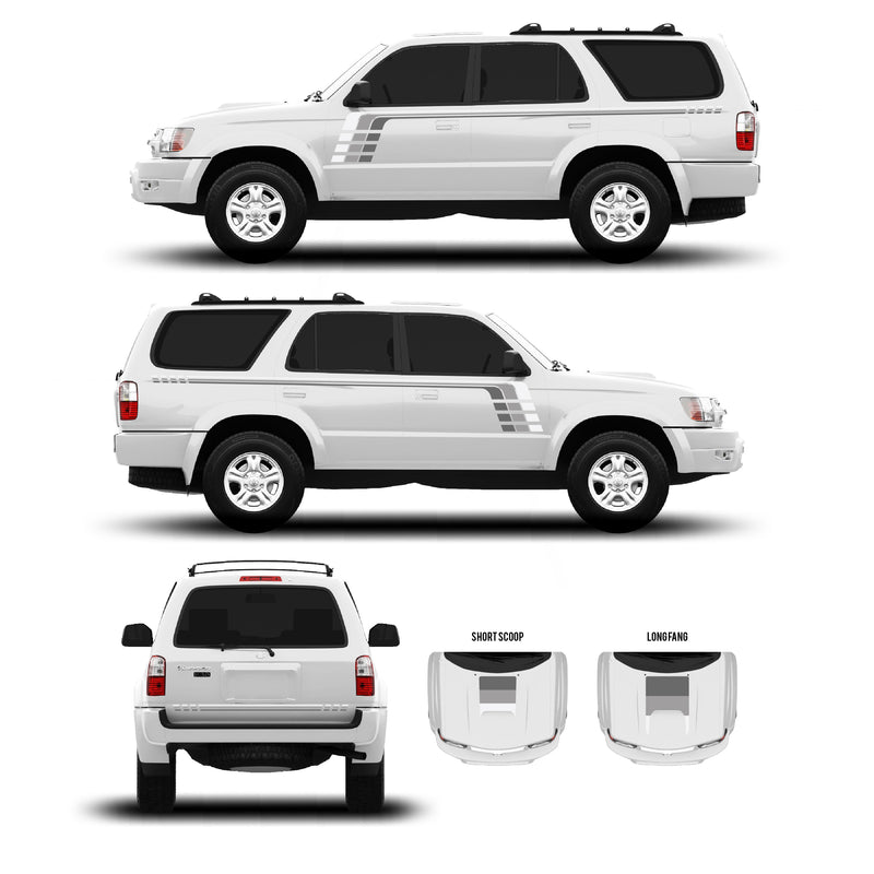 Load image into Gallery viewer, 1996-02 4Runner Checkered Stripe Kit
