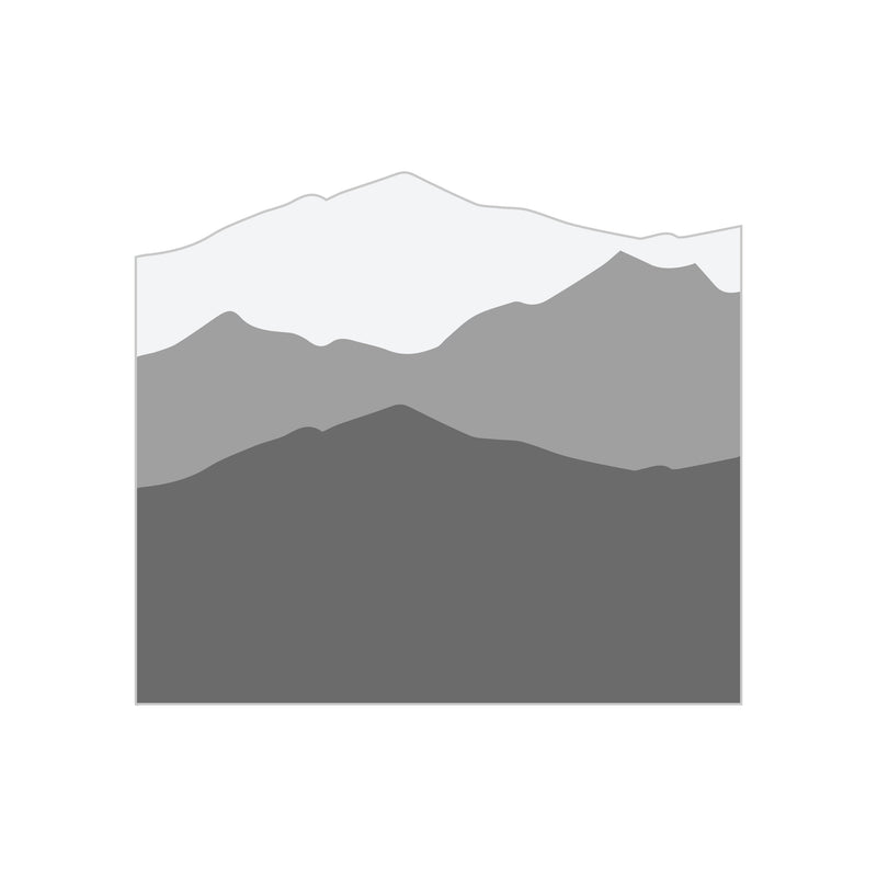 Load image into Gallery viewer, Sunset Mountain Decal
