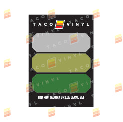 Load image into Gallery viewer, Tacoma Pro Grille Decals
