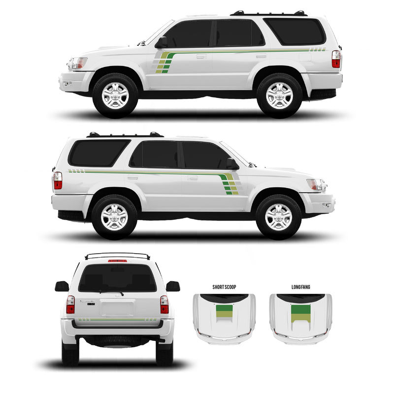 Load image into Gallery viewer, 1996-02 4Runner Checkered Stripe Kit
