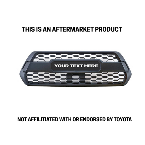 Custom Pro Style Front Grille for Tacoma (2016-2023)