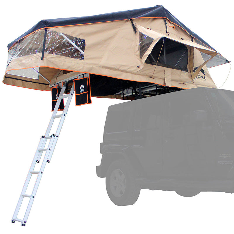 Load image into Gallery viewer, Guana Equipment Wanaka 64&quot; Roof Top Tent With XL Annex
