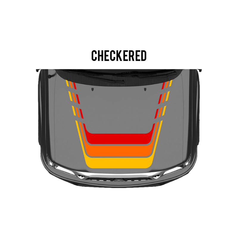 Load image into Gallery viewer, 2001-04 Tacoma Checkered Stripe Kit
