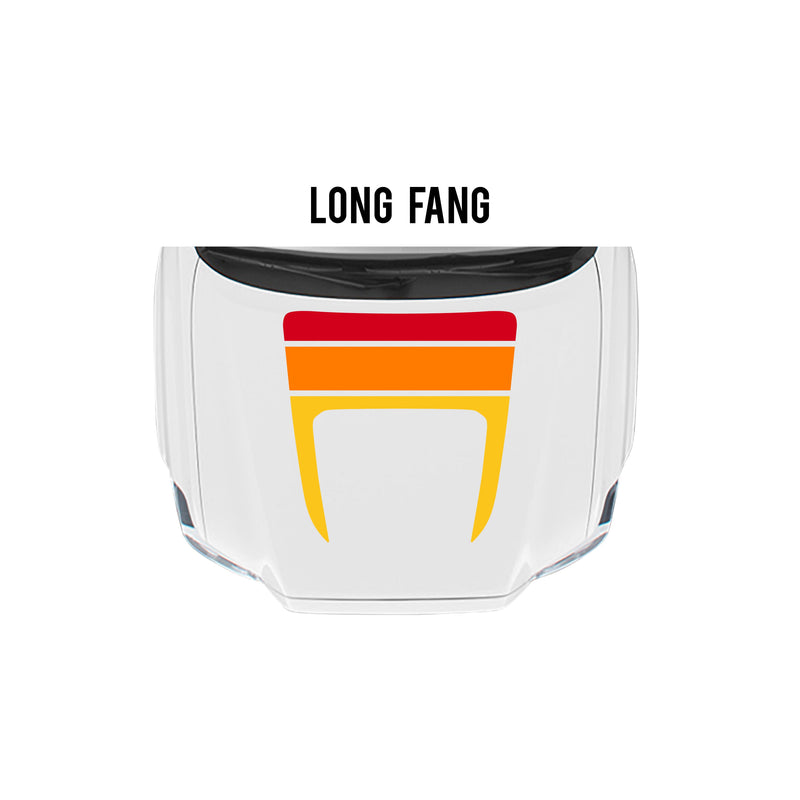 Load image into Gallery viewer, 2016-23 Tacoma Sport/Pro Checkered Hood Stamp
