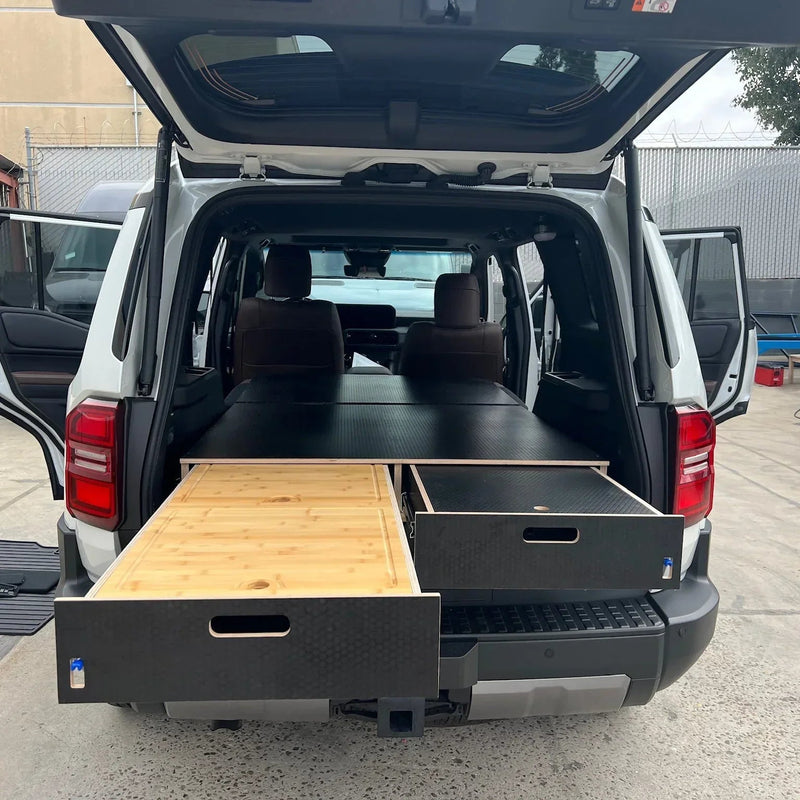 Load image into Gallery viewer, Land Cruiser 250 Dual Drawer Storage PreCut Kit - 2 Options
