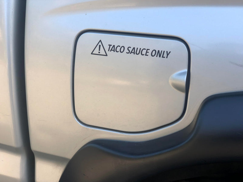 Load image into Gallery viewer, Taco sauce only! Decal
