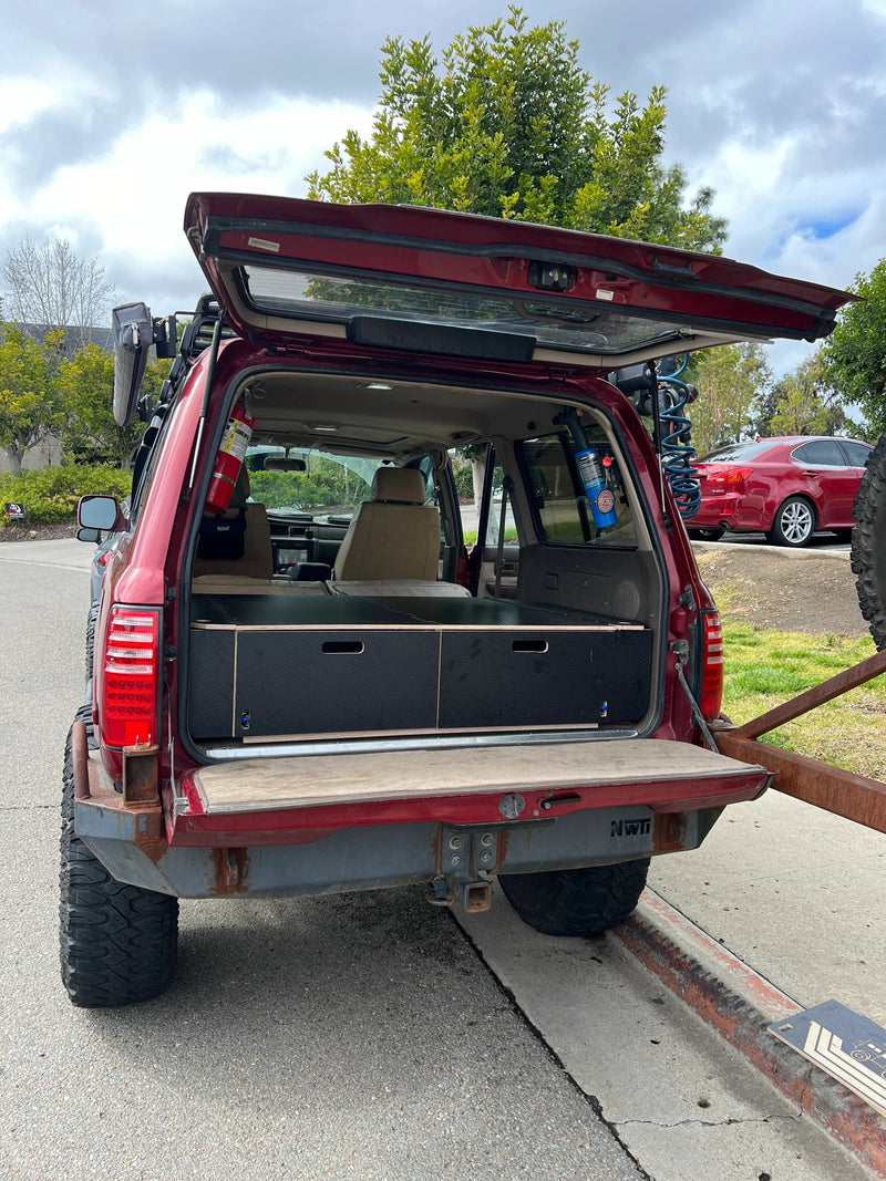 Load image into Gallery viewer, Land Cruiser 80 Series Dual Drawer Pre-Cut Kit! - 2 options
