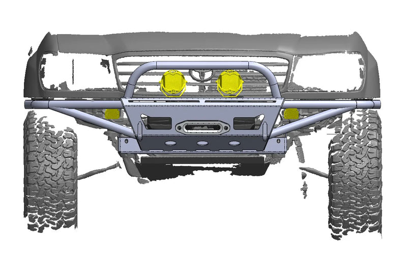 Load image into Gallery viewer, Lexus LX470 Front Bumper High Clearance STRYKER 100 - DIY Kit (1998 - 2007)
