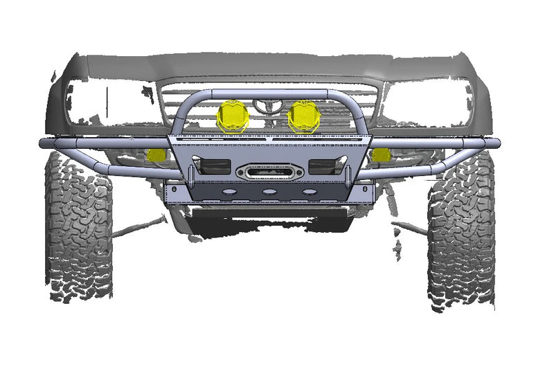 Load image into Gallery viewer, Lexus LX470 Front Bumper High Clearance STRYKER 100 - DIY Kit (1998 - 2007)
