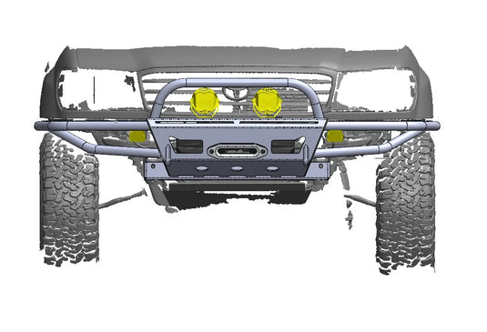 Lexus LX470 Front Bumper High Clearance STRYKER 100 - DIY Kit (1998 - 2007)