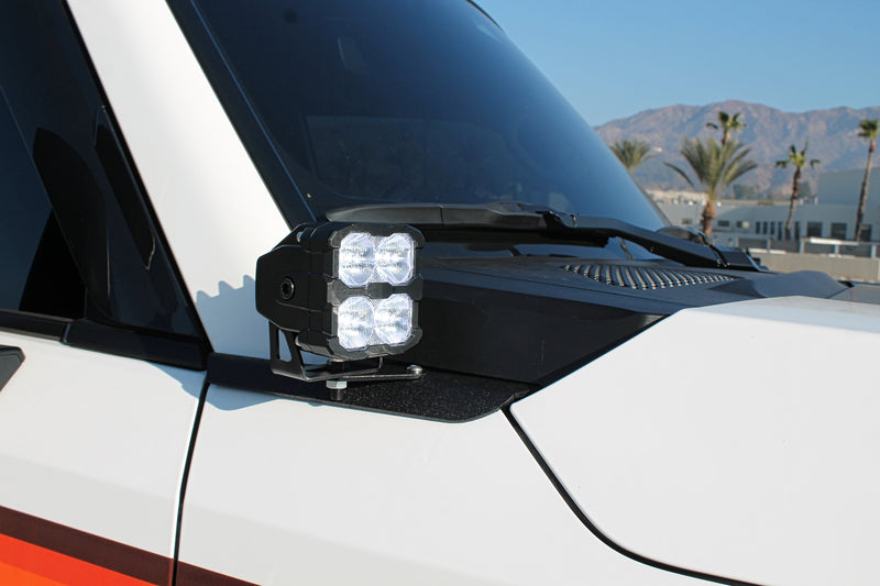 Load image into Gallery viewer, 2024+ Toyota Land Cruiser Hood Mount/Ditch Lights - PRO
