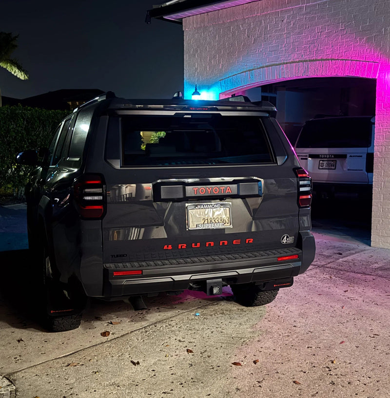 Load image into Gallery viewer, TOYOTA Emergency Reflective Rear Hatch Liftgate Emblem Overlays - 2025+ 4Runner
