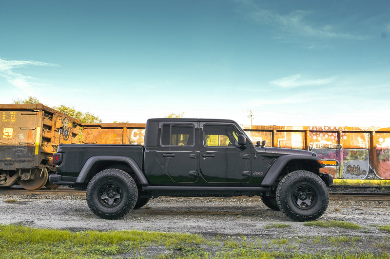 Load image into Gallery viewer, Overland Sector Atlas 17x9 -12 6x135/6x139.7mm 106.2mm Satin Black
