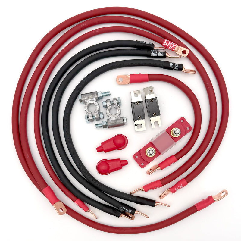 Load image into Gallery viewer, Jeep Wrangler JK Big 7 Battery Cable Kit (2007-2018)
