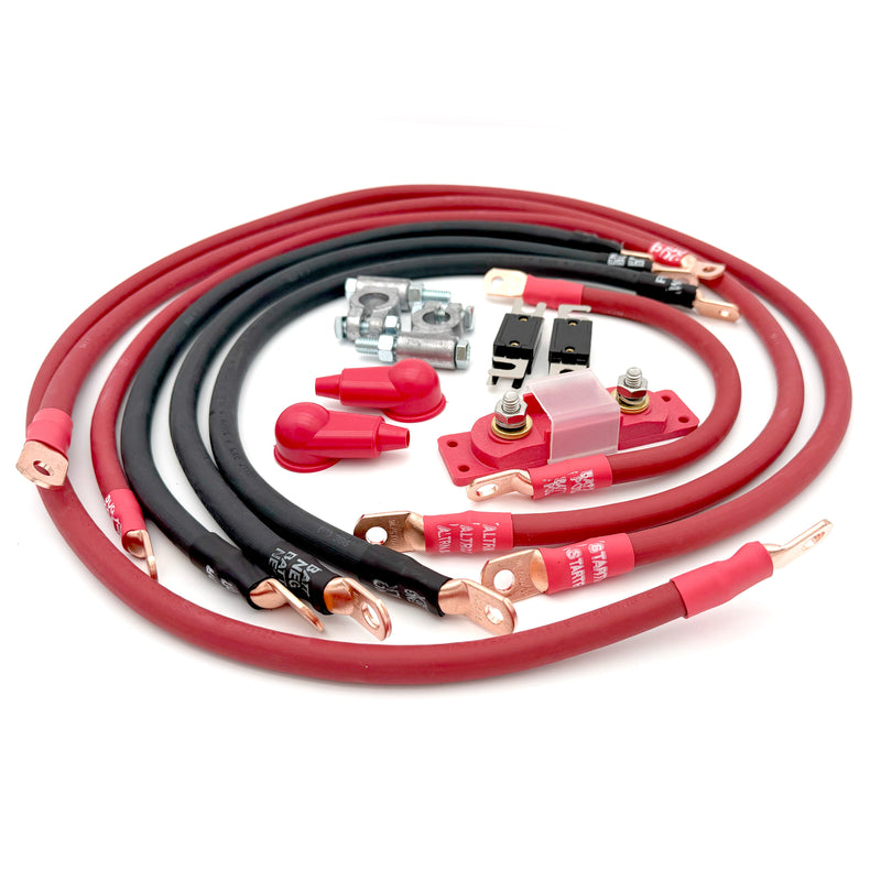 Load image into Gallery viewer, Jeep Wrangler JK Big 7 Battery Cable Kit (2007-2018)
