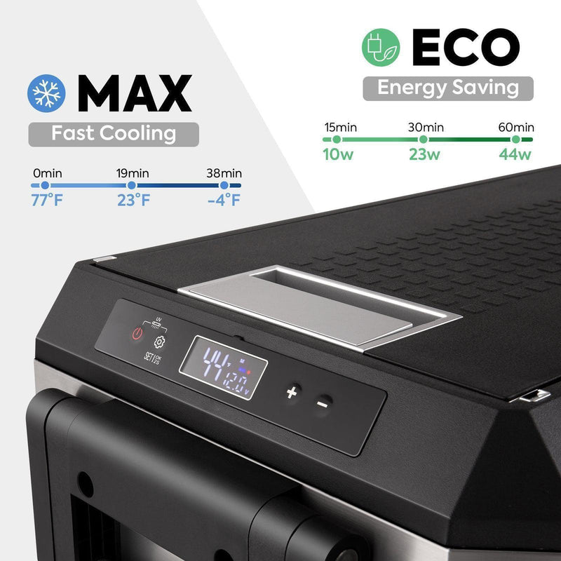 Load image into Gallery viewer, JP40 Pro Dual Zone Wheeled Portable Freezer | ICECO | 40 LT
