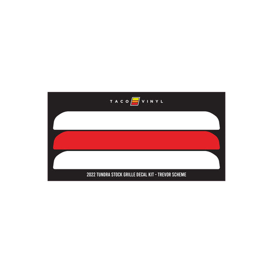 2022+ Tundra Offroad Grille Decal