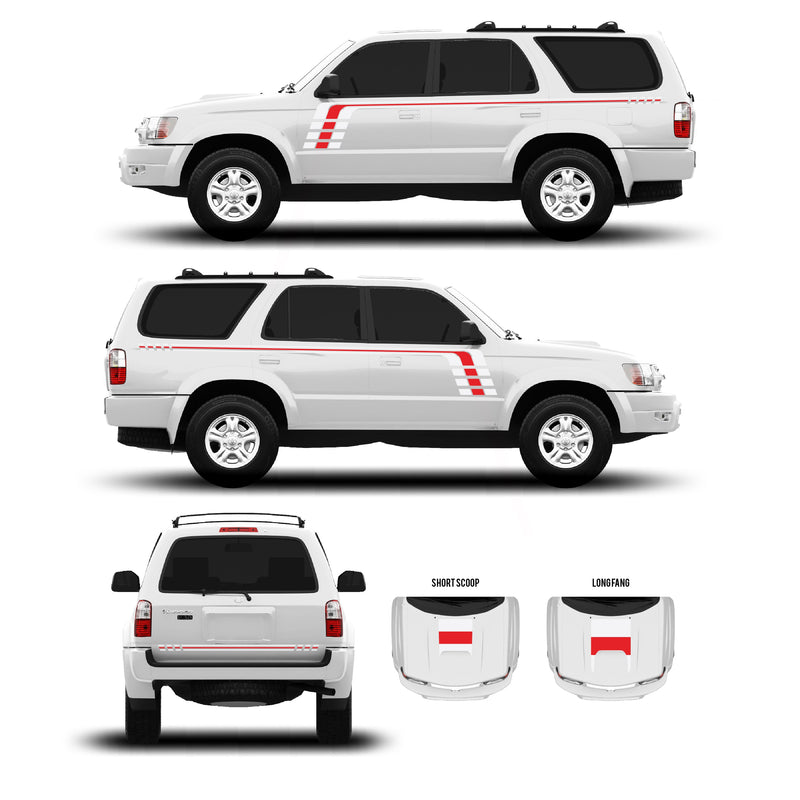Load image into Gallery viewer, 1996-02 4Runner Checkered Stripe Kit
