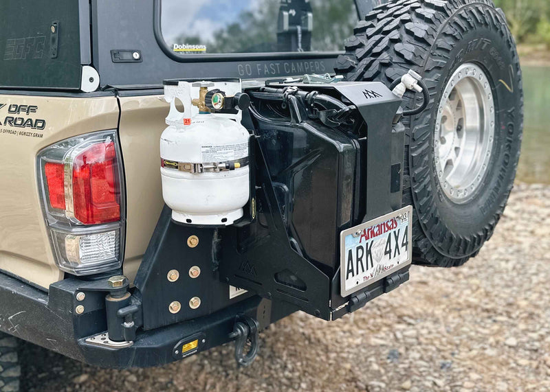 Load image into Gallery viewer, Jerry&#39;s Can Holder - Dual Universal Jerry Can Carrier
