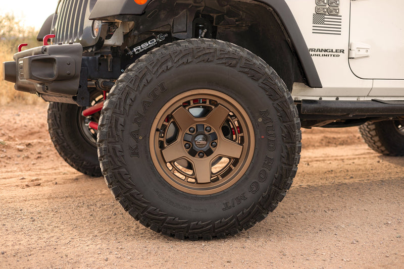 Load image into Gallery viewer, Overland Sector Atlas 17x9 -35 6x135/6x139.7mm 106.2mm Satin Textured Bronze
