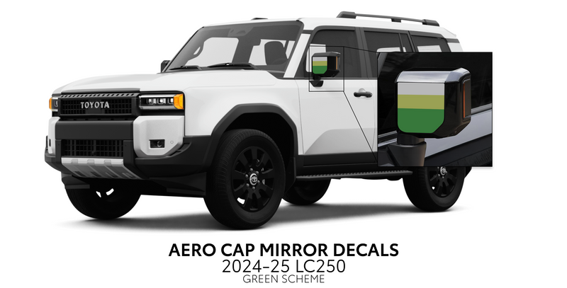 Load image into Gallery viewer, 2024+ Land Cruiser 250 Aero Cap Mirror Decals
