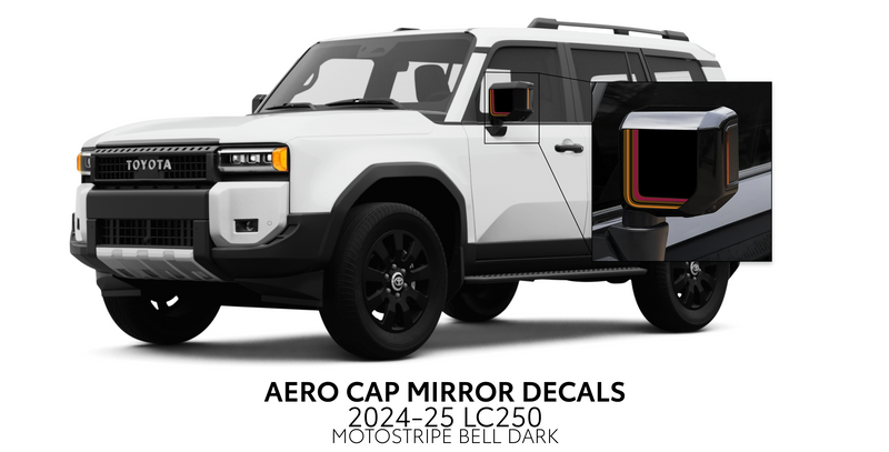 Load image into Gallery viewer, 2024+ Land Cruiser 250 Aero Cap Mirror Decals
