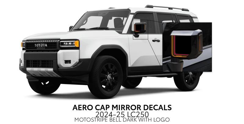 Load image into Gallery viewer, 2024+ Land Cruiser 250 Aero Cap Mirror Decals
