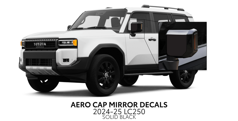 Load image into Gallery viewer, 2024+ Land Cruiser 250 Aero Cap Mirror Decals

