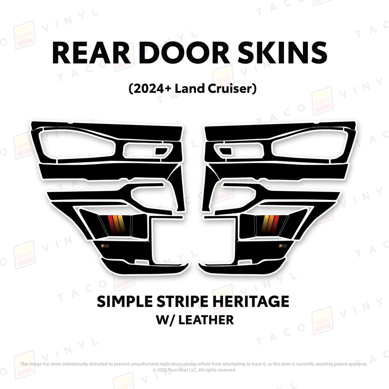 Load image into Gallery viewer, 2025+ Land Cruiser 250 Door Skins
