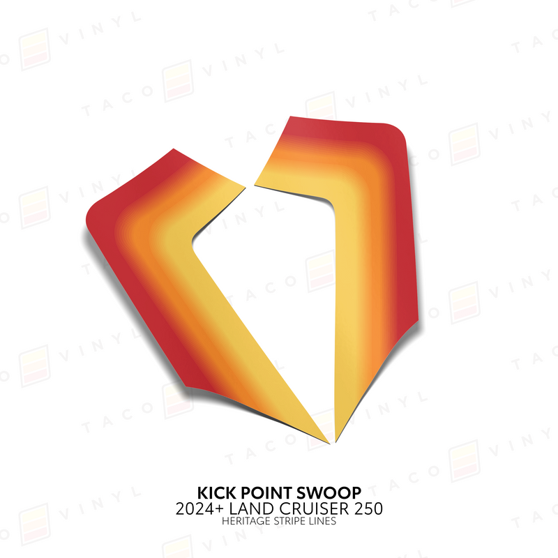 Load image into Gallery viewer, 2024+ Land Cruiser 250 Kick Point Swoop
