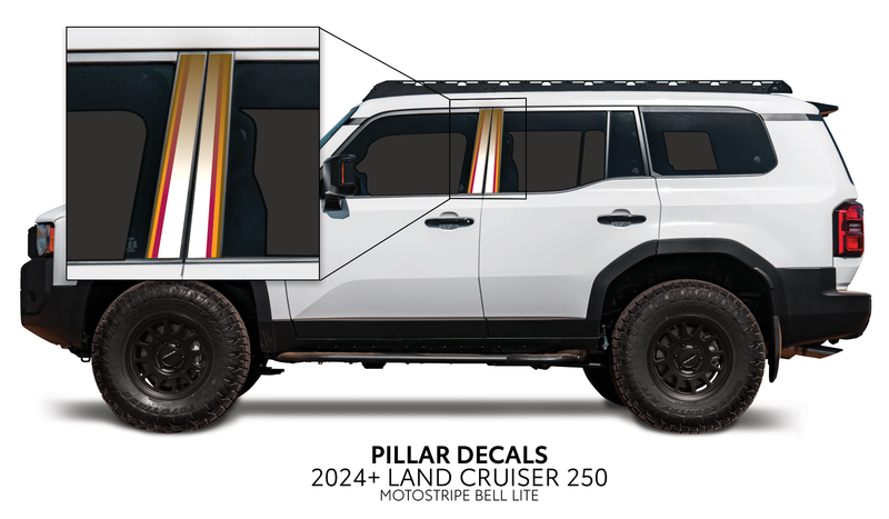 Load image into Gallery viewer, 2024+ Land Cruiser 250 Door Pillar Decals
