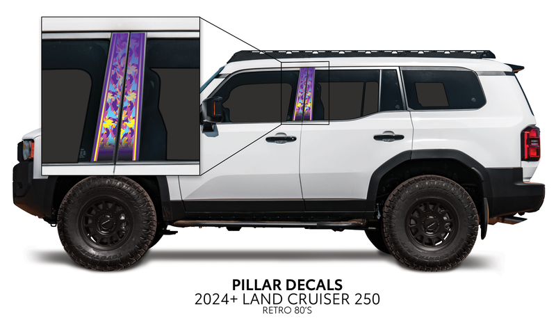Load image into Gallery viewer, 2024+ Land Cruiser 250 Door Pillar Decals
