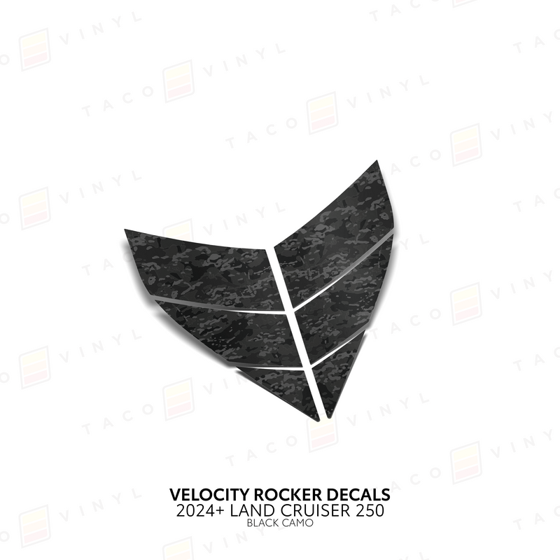 Load image into Gallery viewer, 2024+ Land Cruiser 250 Velocity Lower Rocker Decals
