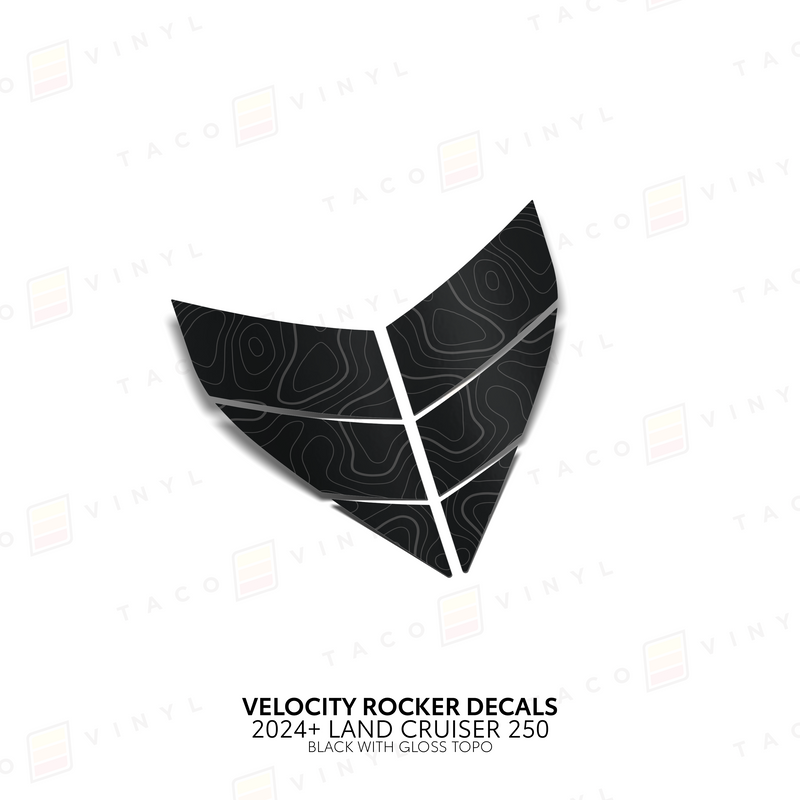 Load image into Gallery viewer, 2024+ Land Cruiser 250 Velocity Lower Rocker Decals
