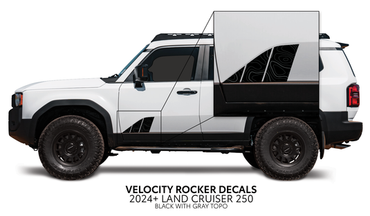 2024+ Land Cruiser 250 Velocity Lower Rocker Decals