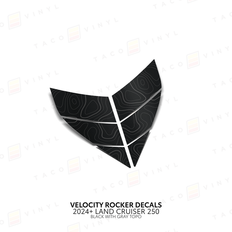 Load image into Gallery viewer, 2024+ Land Cruiser 250 Velocity Lower Rocker Decals
