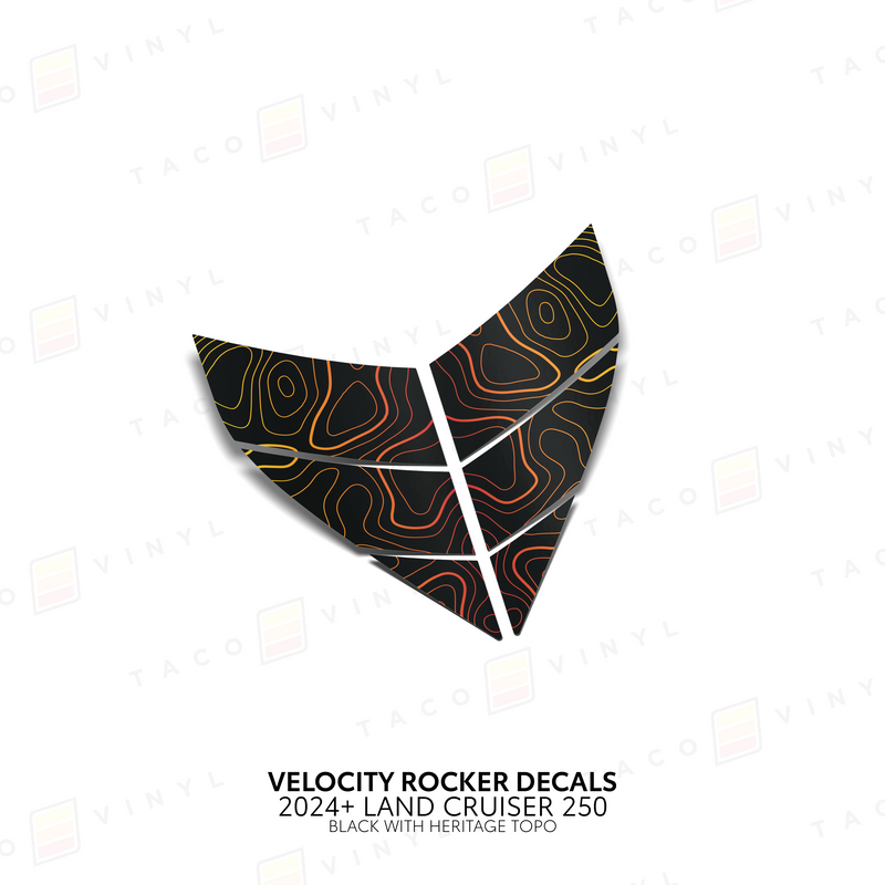Load image into Gallery viewer, 2024+ Land Cruiser 250 Velocity Lower Rocker Decals
