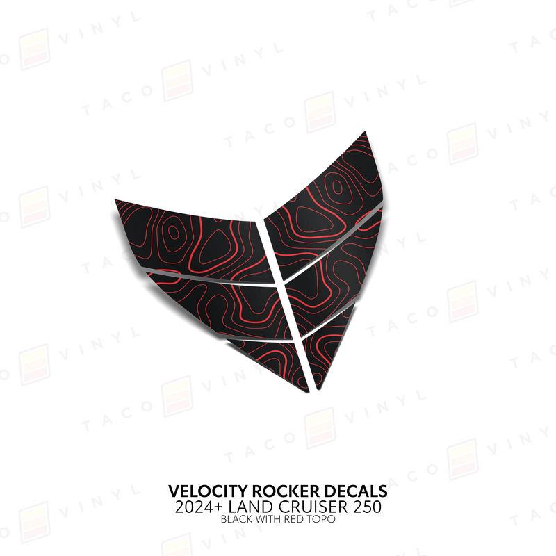 Load image into Gallery viewer, 2024+ Land Cruiser 250 Velocity Lower Rocker Decals
