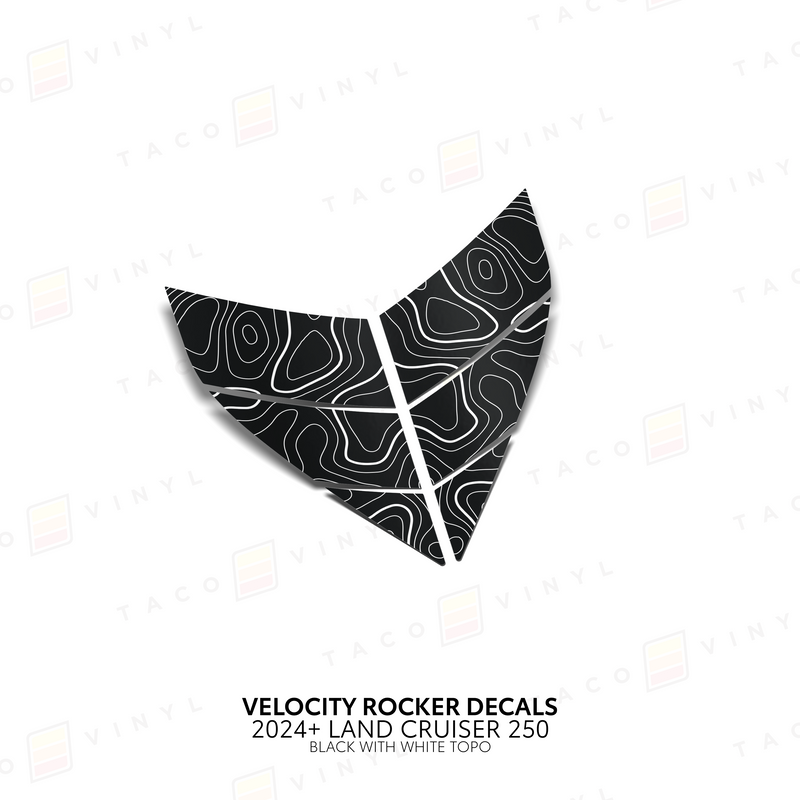 Load image into Gallery viewer, 2024+ Land Cruiser 250 Velocity Lower Rocker Decals
