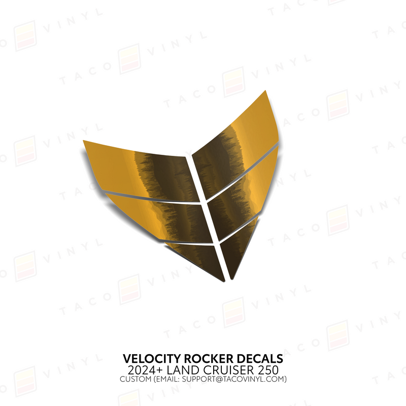 Load image into Gallery viewer, 2024+ Land Cruiser 250 Velocity Lower Rocker Decals
