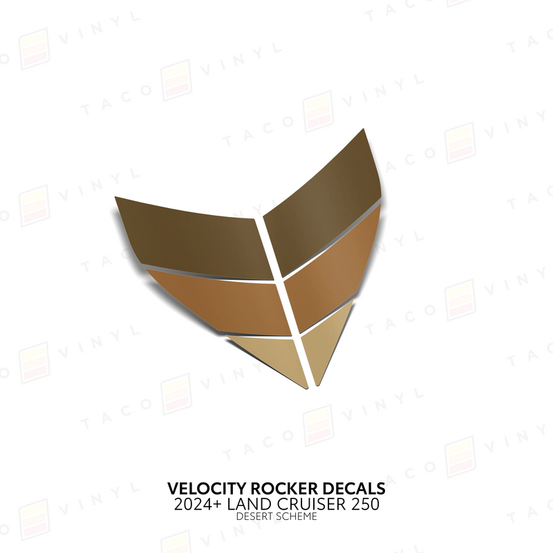 Load image into Gallery viewer, 2024+ Land Cruiser 250 Velocity Lower Rocker Decals
