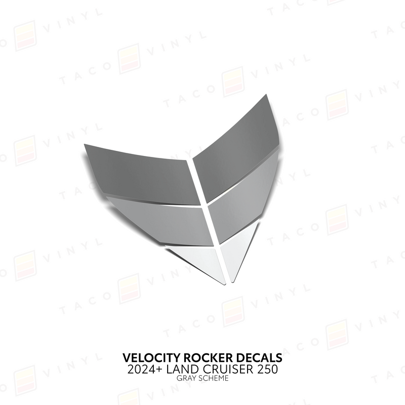 Load image into Gallery viewer, 2024+ Land Cruiser 250 Velocity Lower Rocker Decals
