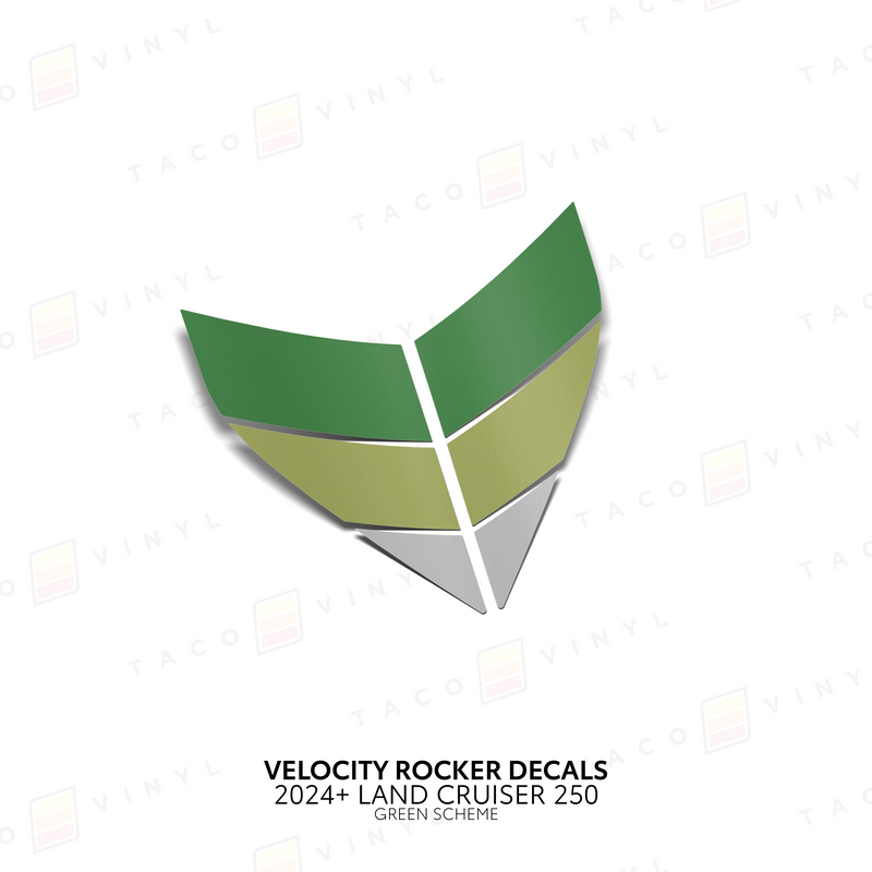 Load image into Gallery viewer, 2024+ Land Cruiser 250 Velocity Lower Rocker Decals
