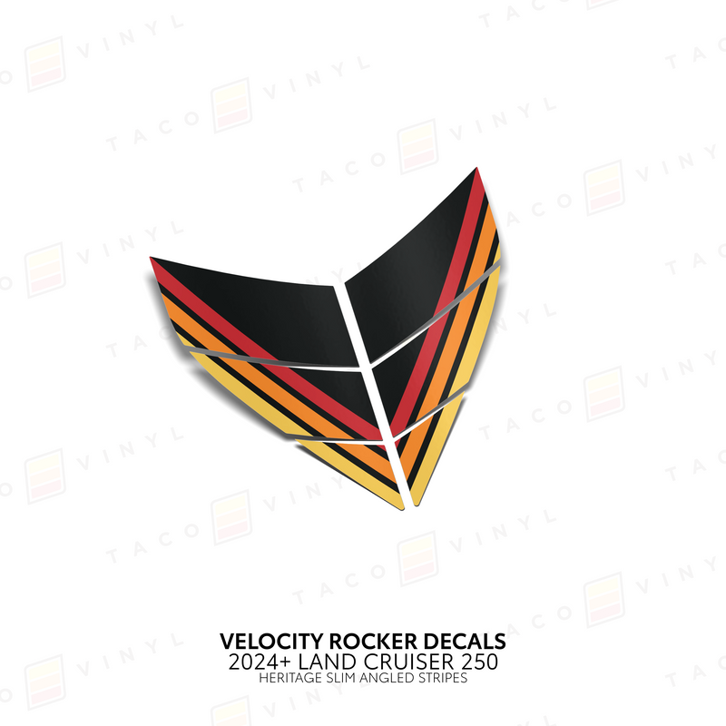 Load image into Gallery viewer, 2024+ Land Cruiser 250 Velocity Lower Rocker Decals
