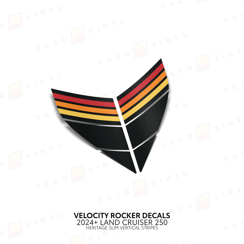 Load image into Gallery viewer, 2024+ Land Cruiser 250 Velocity Lower Rocker Decals
