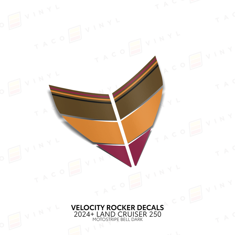 Load image into Gallery viewer, 2024+ Land Cruiser 250 Velocity Lower Rocker Decals
