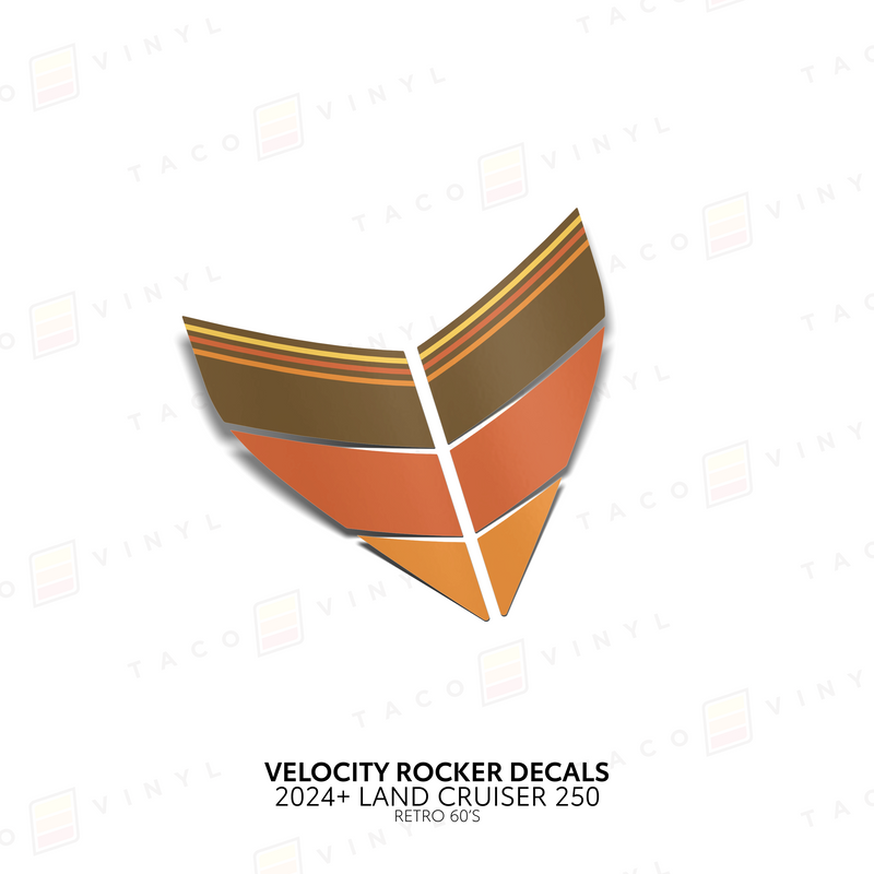 Load image into Gallery viewer, 2024+ Land Cruiser 250 Velocity Lower Rocker Decals
