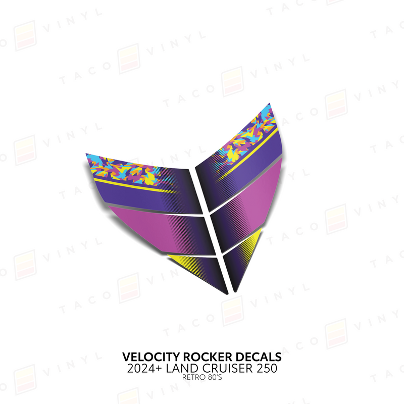 Load image into Gallery viewer, 2024+ Land Cruiser 250 Velocity Lower Rocker Decals
