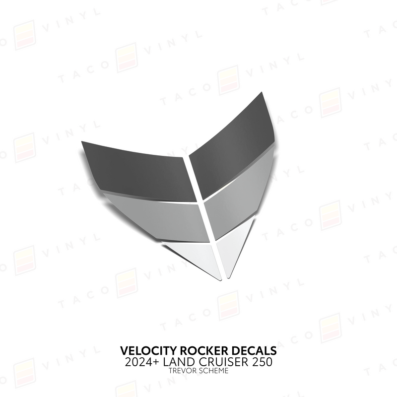 Load image into Gallery viewer, 2024+ Land Cruiser 250 Velocity Lower Rocker Decals
