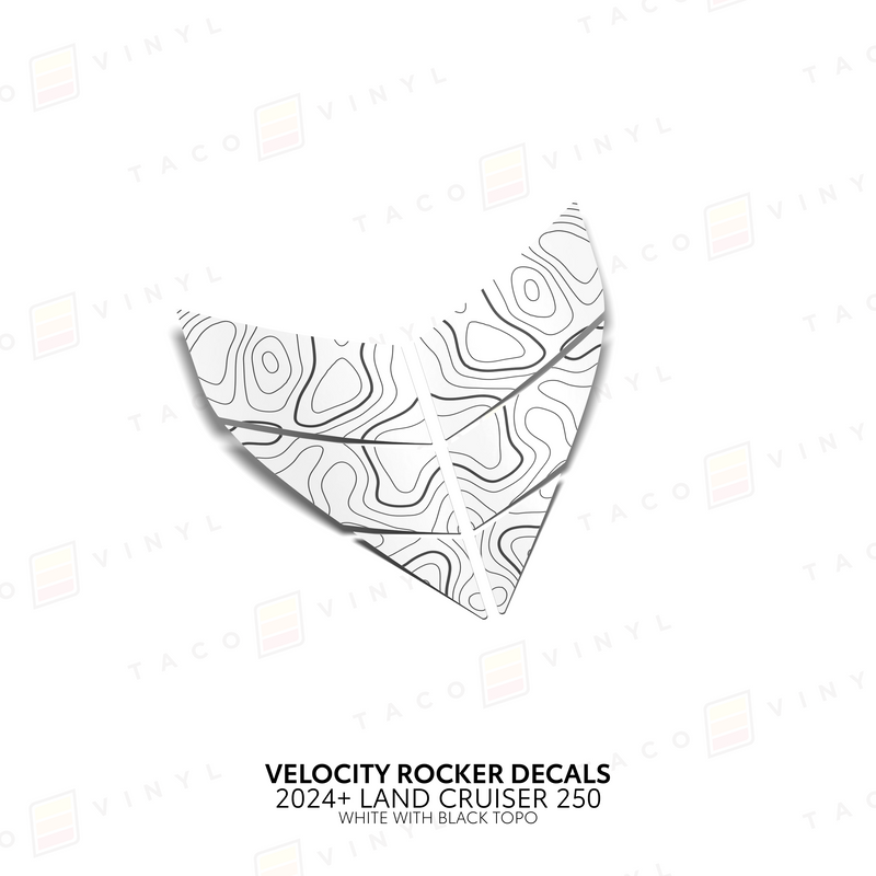 Load image into Gallery viewer, 2024+ Land Cruiser 250 Velocity Lower Rocker Decals
